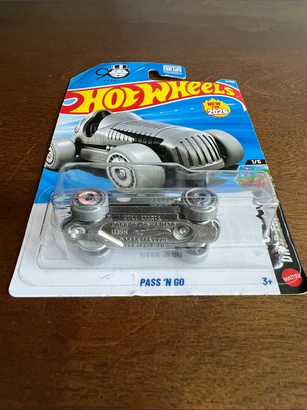 PASS ‘N GO 90 Years  New for 2026 Silver Retro Roadster